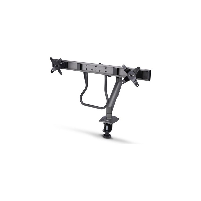 StarTech.com Desk Mount Dual Monitor Arm w/ Crossbar, Up To 27" Displays - Befestigungskit - artikulierender, mechanischer Fede