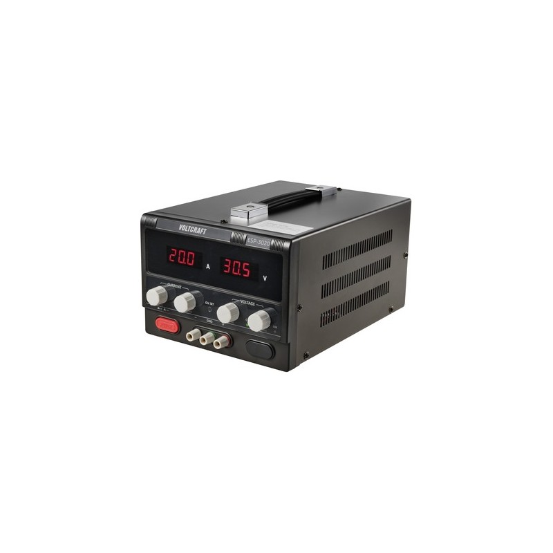 Voltcraft ESP-3020 Labornetzgerät einstellbar 0-30 V/DC 0-20 A 600 W schmale Bauform 4 mm Anschluss