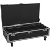 ROADINGER Flightcase 8x AKKU IP Pixel Tube 360 PRO CRMX mit Ladefunktion Rollen