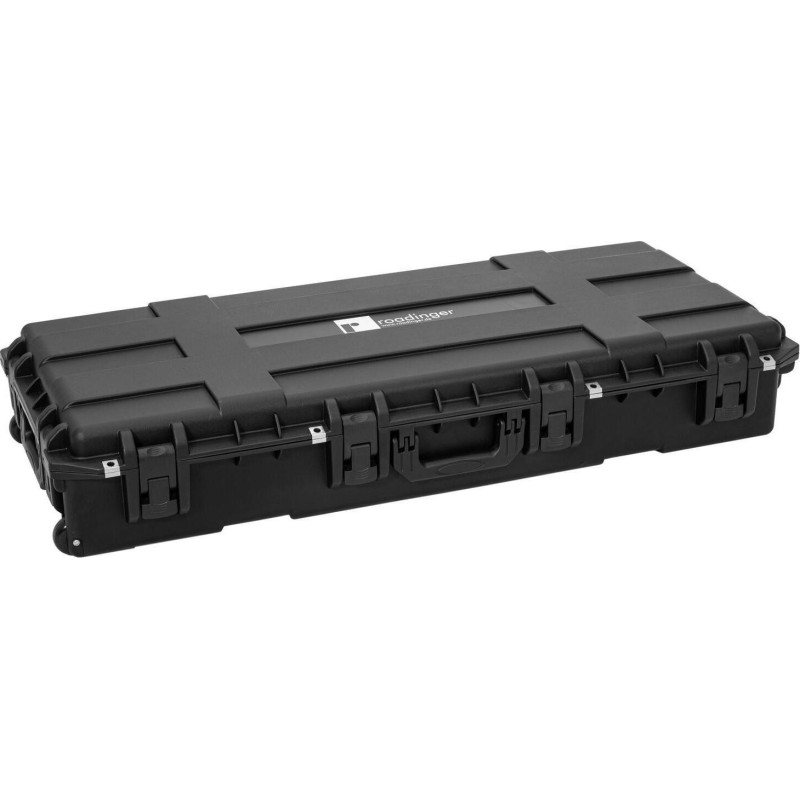 ROADINGER Kunststoffcase für 4x AKKU IP Pixel Tube 360 CRMX - Trolley 117 cm Schwarz
