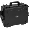 ROADINGER Kunststoffcase für 8x AKKU Flat Light mit Trolley 55x42x26cm schwarz