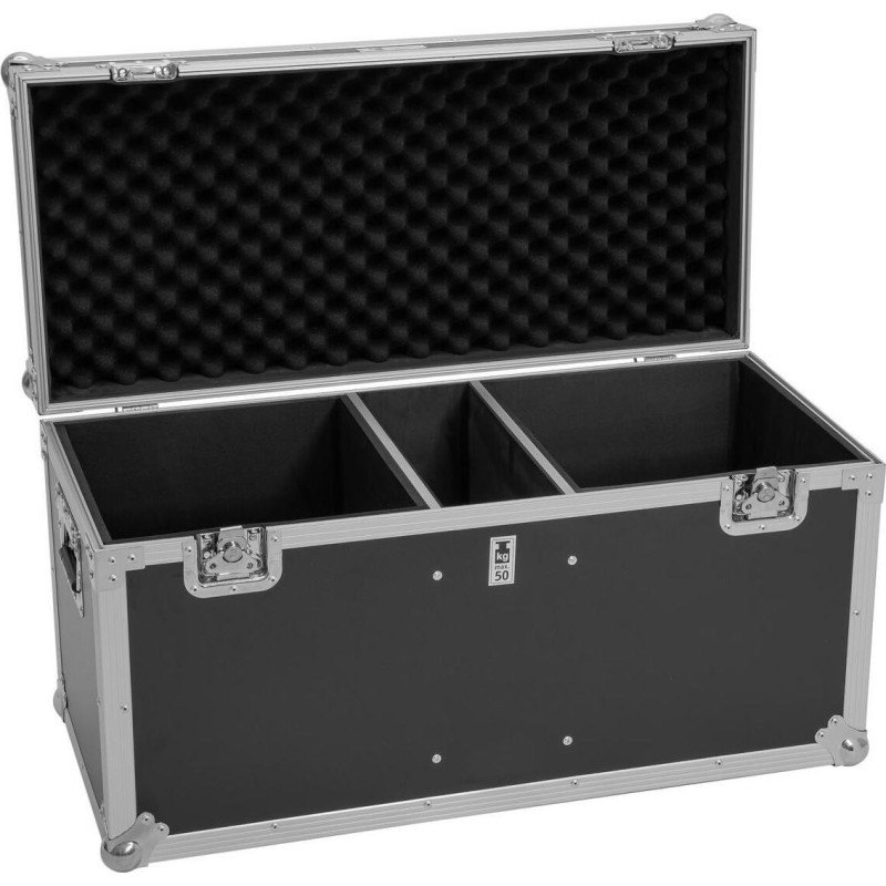 ROADINGER Flightcase 2x THA-100F MK3 PRO-Version Schwarz 88x41x50 cm 50 kg