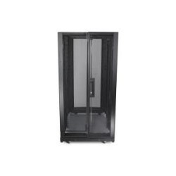 APC NetShelter SX - Schrank - Schwarz - 24U - 48,3 cm (19") - TAA-konform - für P/N: SURT15KRMXLT-1TF10K, SURT15KRMXLT-TF5, SUR