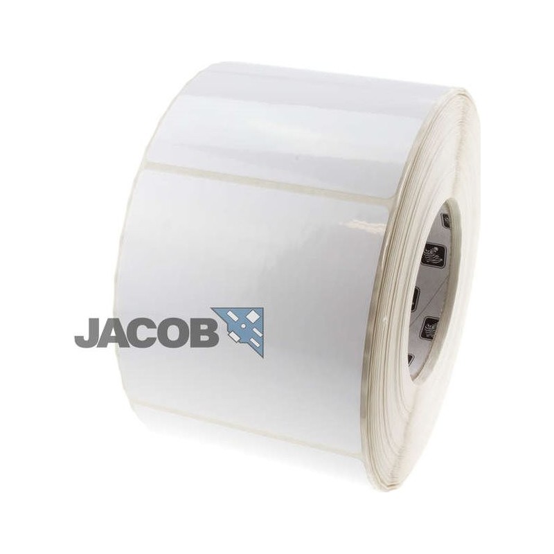 Etiketten, Zebra, Kunststoff, Z-Ultimate 3000T White, B: 101.6 mm, H: 101.6 mm, D: 200 mm, K: 76 mm Etikettenrolle, Zebra, Mate