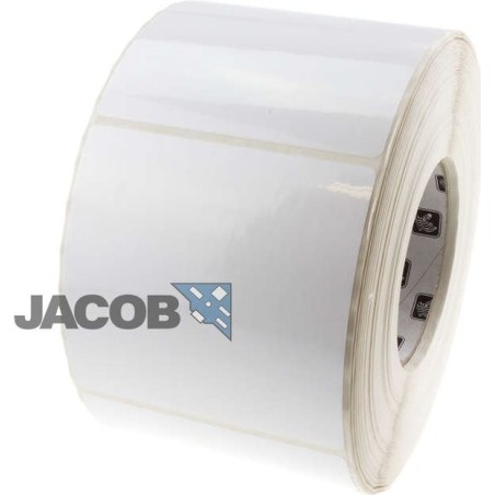 Etiketten, Zebra, Kunststoff, Z-Ultimate 3000T White, B: 101.6 mm, H: 101.6 mm, D: 200 mm, K: 76 mm Etikettenrolle, Zebra, Mate