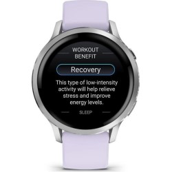 Garmin Venu 4 Smartwatch 41mm grau/silber lavendelblau (010-03013-01)