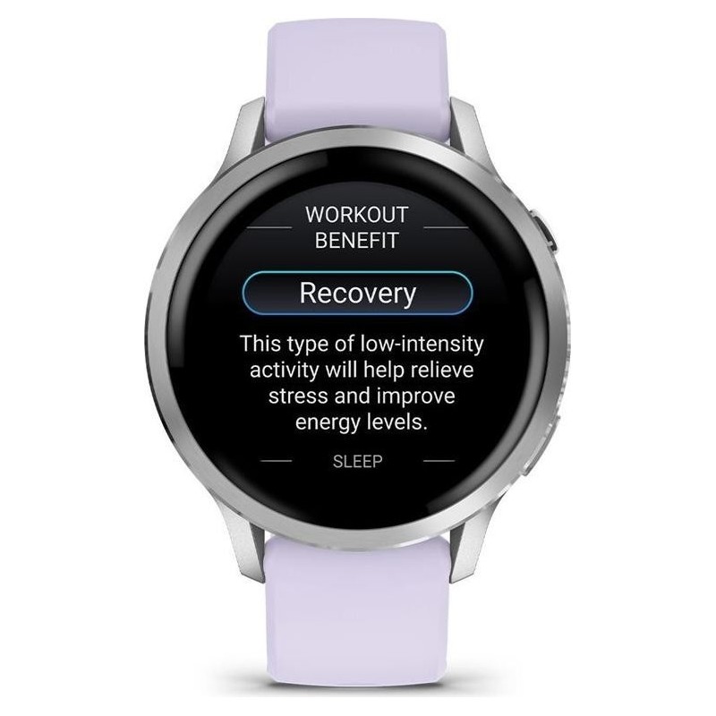 Garmin Venu 4 Smartwatch 41mm grau/silber lavendelblau (010-03013-01)