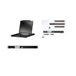 ATEN CL3000N - KVM-Konsole - PS/2, USB - 48.3 cm ( 48,30cm (19") ) - Rack - einbaufähig - 1280 x 1024 - VGA - 1U (CL3000)