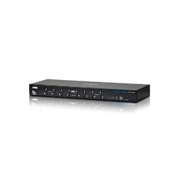 ATEN CS1788 - KVM-/Audio-/USB-Switch - USB - 8 x KVM/Audio + 2 x USB2.0 - 1 lokaler Benutzer (CS1788-AT-G)