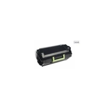 Lexmark Toner 522H - Schwarz - Kapazität: 25.000 Seiten (52D2H00)