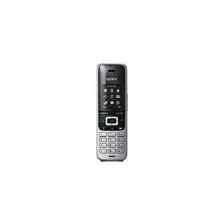 Unify OpenStage M3 - Schnurloses Erweiterungshandgerät - Bluetooth-Schnittstelle - DECT - Schwarz, Silber - ohne Ladeschale, oh