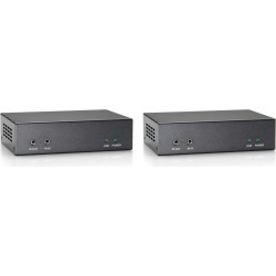 LevelOne HVE-9200P HDMI O.CAT.5 EXT.KIT HDMI-über-Cat-5-Verstärkerset, HDBaseT, 100m, 802.3af PoE, IEEE-802.3af PoE kompatibel