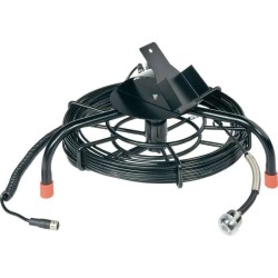 Voltcraft 10m/28mm 10 m-Rohrinspektions-Kamera für Profi-Endoskop BS-1000T, hochflexibel, Sonden-Ø 2 (281000C)