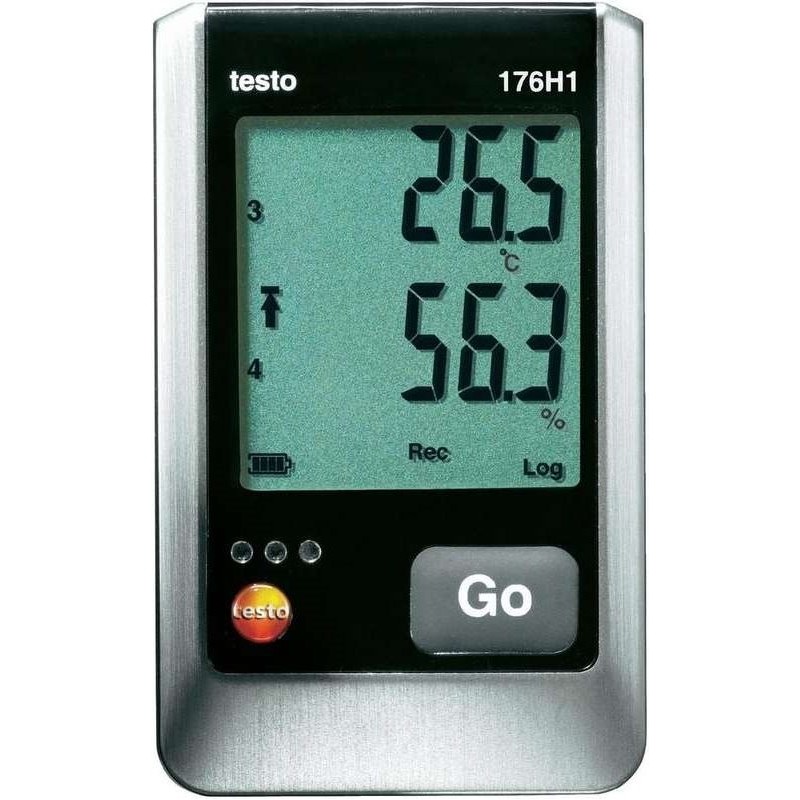 TESTO Temperatur- und Feuchte-Datenlogger 176 H1 (0572 1765)