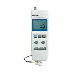 Voltcraft VBM-100 Vibrations-Messgerät, Datenlogger 5 % 0.5 - 199.9 mm/s, 0.05 - 19.9 cm/s, 0.02 -