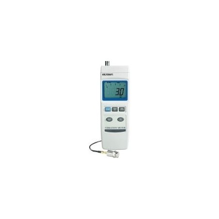 Voltcraft VBM-100 Vibrations-Messgerät, Datenlogger 5 % 0.5 - 199.9 mm/s, 0.05 - 19.9 cm/s, 0.02 -