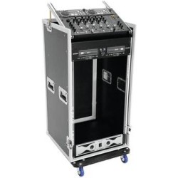 Roadinger Spezial-Kombi-Case Profi, 20HE Rollen (30110004)