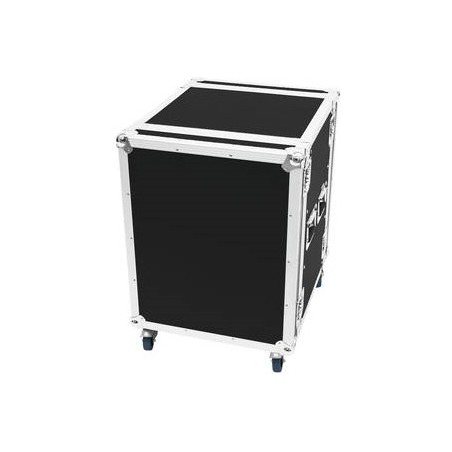 Roadinger Verstärkerrack PR-2, 14HE, 47cm Rollen (3010982C)
