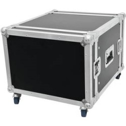 Roadinger Rack Profi 8HE 45cm mit Rollen (30109112)