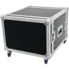 Roadinger Rack Profi 8HE 45cm mit Rollen (30109112)