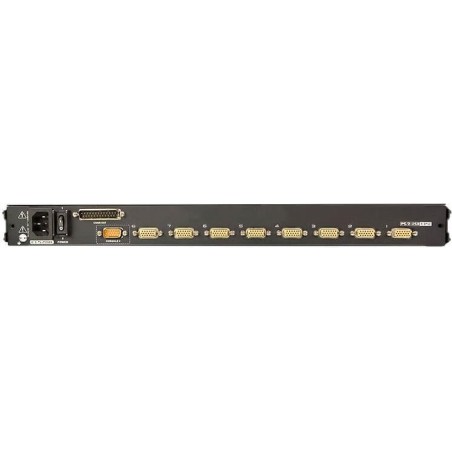 Aten CL5708M Tastatur/Video/Maus (KVM)-Switch Rack-Einbau Schwarz (CL5708M US)