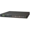 PLANET FGSW-2622VHP - Switch - nicht verwaltet - 24 x 10/100 (PoE+) + 2 x Kombi-Gigabit-SFP - an Rack montierbar - PoE+ (FGSW-2