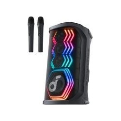 Anker Innovations Soundcore Rave 3S Bluetooth Partybox AI Karaoke IPX4 Beat-synced Lichtshow - Mikrofon (A31A3012)