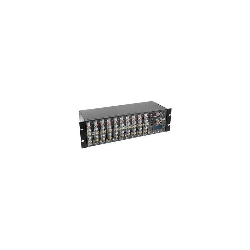 Omnitronic 48,30cm (19") Mischpult RM-1422FX USB Anzahl Kanäle:12 USB-Anschluss (10040300)