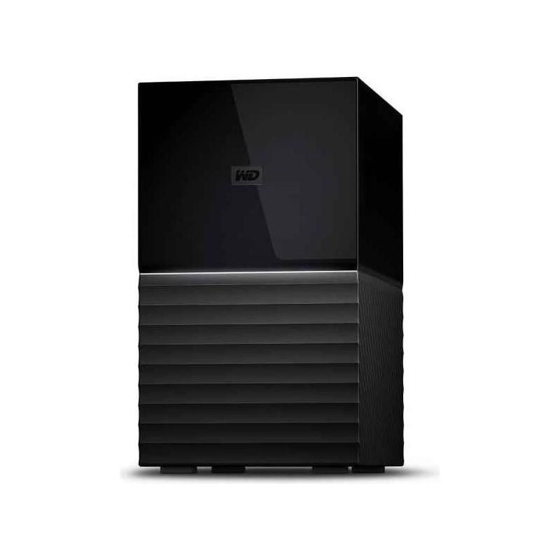 WD My Book Duo WDBFBE0200JBK - Festplatten-Array - 20 TB - 2 Schächte - HDD 10 TB x 2 - USB 3.1 (extern)
