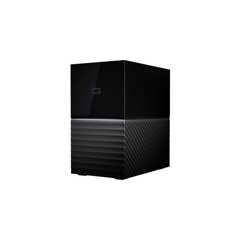 WD My Book Duo WDBFBE0160JBK - Festplatten-Array - 16 TB - 2 Schächte - HDD 8 TB x 2 - USB 3.1 (extern)