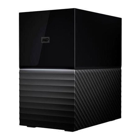 WD My Book Duo WDBFBE0160JBK - Festplatten-Array - 16 TB - 2 Schächte - HDD 8 TB x 2 - USB 3.1 (extern)