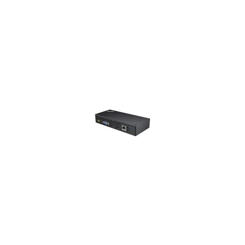 Lenovo ThinkPad USB-C Dock - Dockingstation - USB-C - VGA - GigE - 90 Watt - Dänemark - für ThinkPad E14 Gen 4, E15 Gen 4, L13