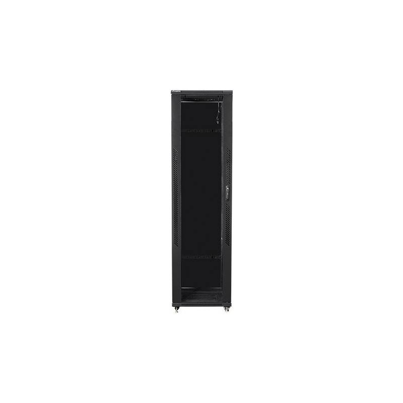 Lanberg FF01-8047-12B Rack 47U Freistehendes Gestell Schwarz (FF01-8047-12B)
