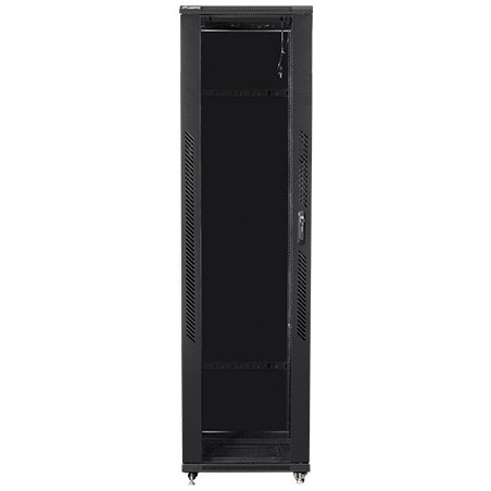 Lanberg FF01-8047-12B Rack 47U Freistehendes Gestell Schwarz (FF01-8047-12B)