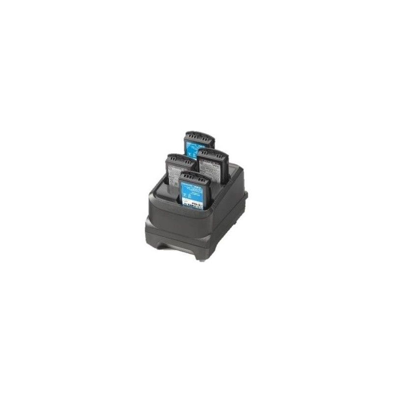 Zebra 4-slot battery charger - Batterieladegerät - für Zebra MC3300 Premium, MC3300 Premium Plus, MC3300 Standard
