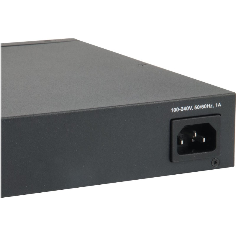 LevelOne GTL-2661 - Switch - 24 x 10/100/1000 + 2 x 10 Gigabit SFP+ - Desktop, an Rack montierbar