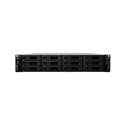 Synology RackStation RS3618XS - NAS-Server - 12 Schächte - Rack - einbaufähig - SATA 6Gb/s - RAID 0, 1, 5, 6, 10, JBOD, RAID F1