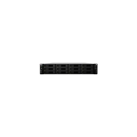 Synology RackStation RS3618XS - NAS-Server - 12 Schächte - Rack - einbaufähig - SATA 6Gb/s - RAID 0, 1, 5, 6, 10, JBOD, RAID F1