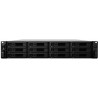 Synology RackStation RS3618XS - NAS-Server - 12 Schächte - Rack - einbaufähig - SATA 6Gb/s - RAID 0, 1, 5, 6, 10, JBOD, RAID F1