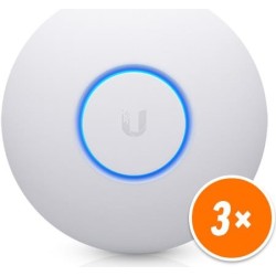 Ubiquiti Unifi nanoHD - Funkbasisstation - 802,11ac Wave 2 - Wi-Fi - Dualband - Gleichstrom (Packung mit 3) (UAP-NANOHD-3)