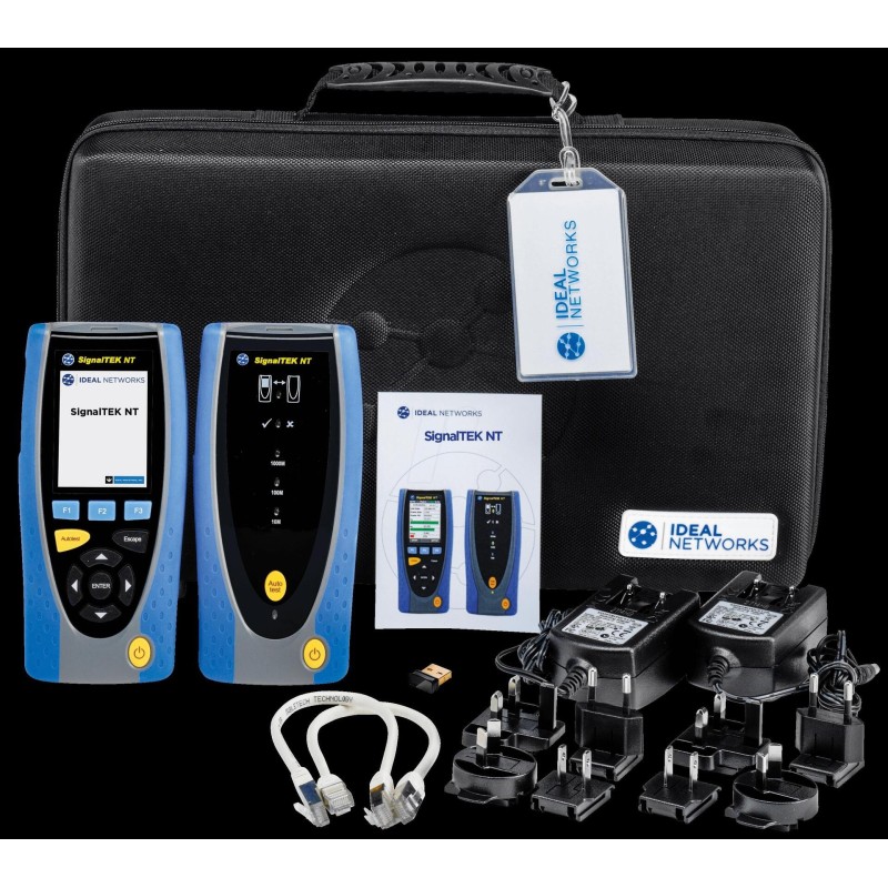 IDEAL Networks R156005 Netzwerkkabel-Tester PoE-Tester Blau - Grau (R156005)