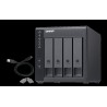 QNAP TR-004 - Festplatten-Array - 0 TB - 4 Schächte (SATA-300) - USB 3.2 Gen 1 (extern)