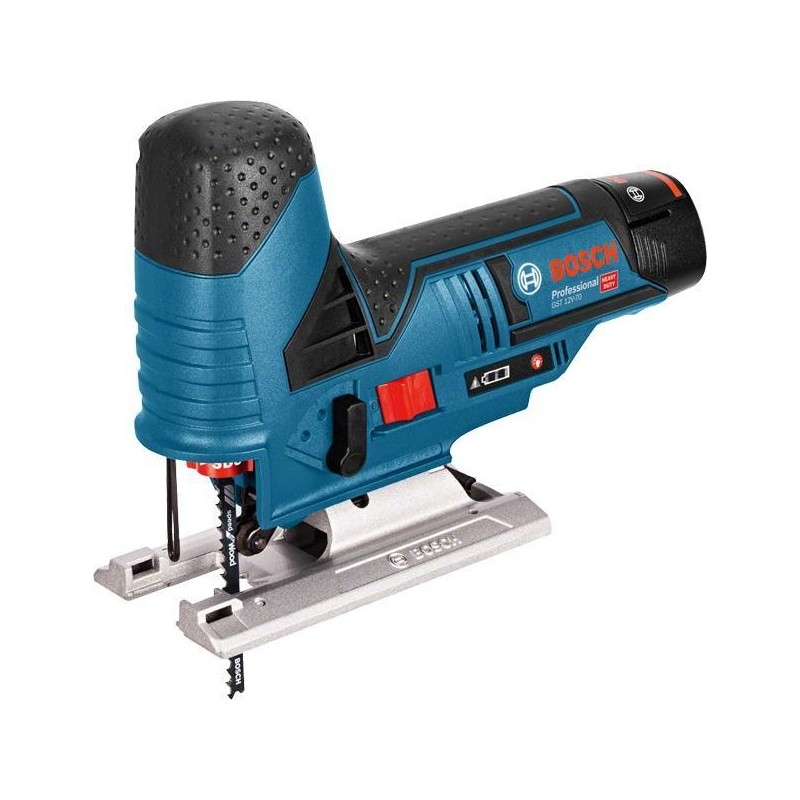 Bosch GST 12V-70 Professional - Stichsäge - schnurlos - 2 Akkus - 12 V