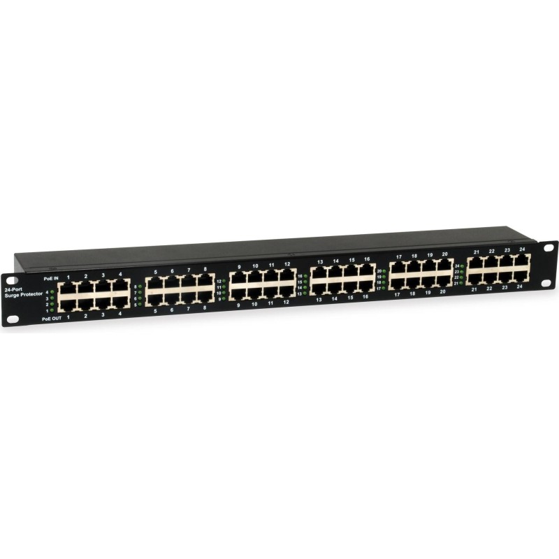 LevelOne ESP-2400 - PoE-Überspannungsschutz (Rack - einbaufähig) - Ausgangsanschlüsse: 24 (ESP-2400)
