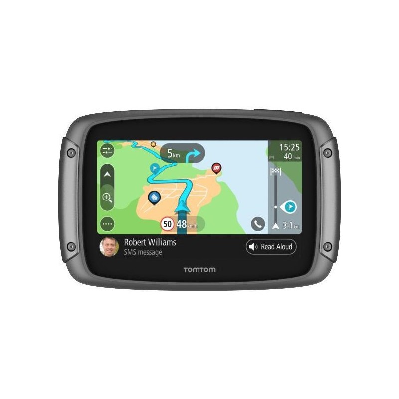 TomTom RIDER 550 - Premium Pack - GPS-Navigationsgerät - Motorrad 4.3" Breitbild