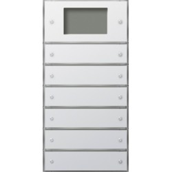 GIRA 2046112 Druckknopf Panel Weiß (2046112)