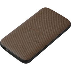 Intenso TX500 - SSD - 2TB - extern (tragbar) - USB 3,2 Gen 2x1 (USB-C Steckverbinder) - braun (3827470)