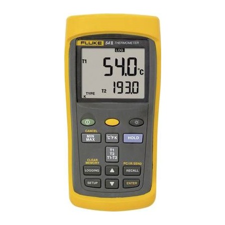 Fluke 54 II B - C - Schwarz - Gelb - AA - 1000 h - -10 - 50 C - -40 - 60 C (3821081)