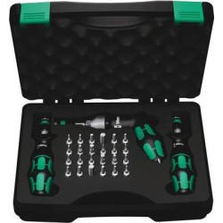 Wera 7445/46/47 Drehmoment-Schraubendreher-Set 27teilig (05350451001)