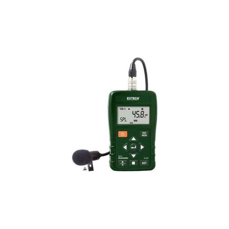 Extech Schallpegel-Messgerät Datenlogger SL400 30 - 143 dB 20 Hz - 8 kHz (SL400)